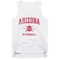 Arizona Vintage Baseball Throwback Tank Top