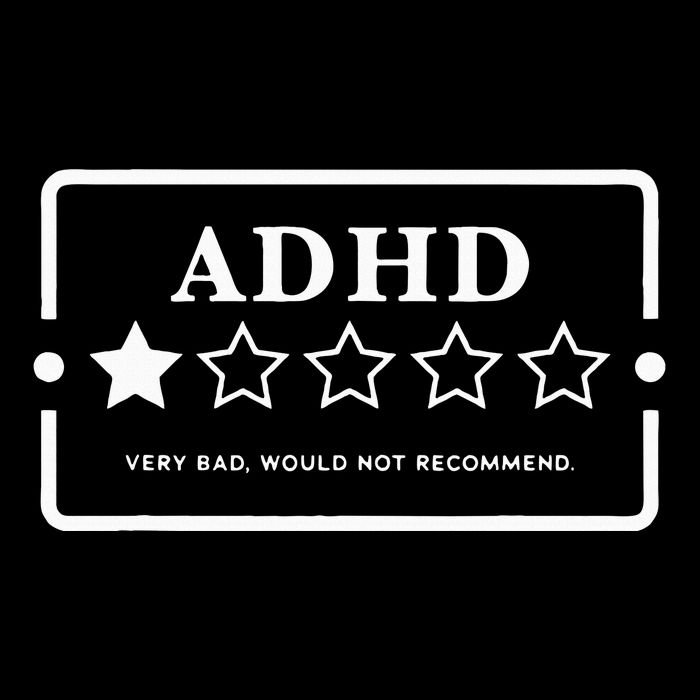 Adhd Very Bad Would Not Recommend Adhd Awareness Adulting Cooling Performance Crew T-Shirt