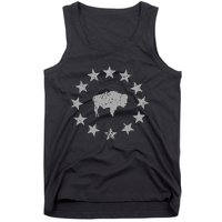 American Vintage Buffalo Silhouette Love Bison Tank Top