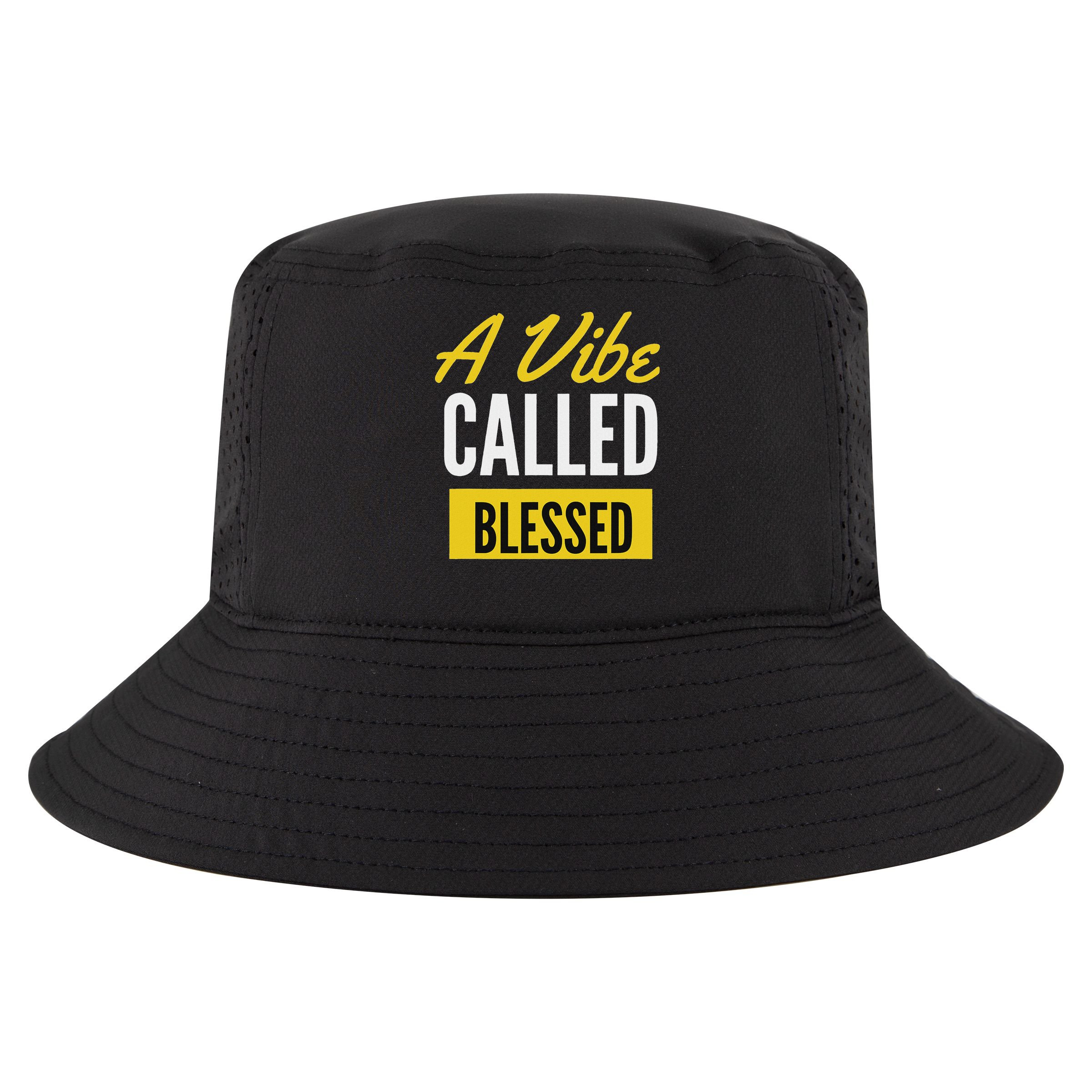 A Vibe Called Blessed Cool Comfort Performance Bucket Hat