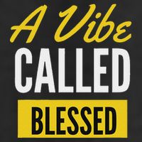 A Vibe Called Blessed 7 Panel Mesh Trucker Snapback Hat