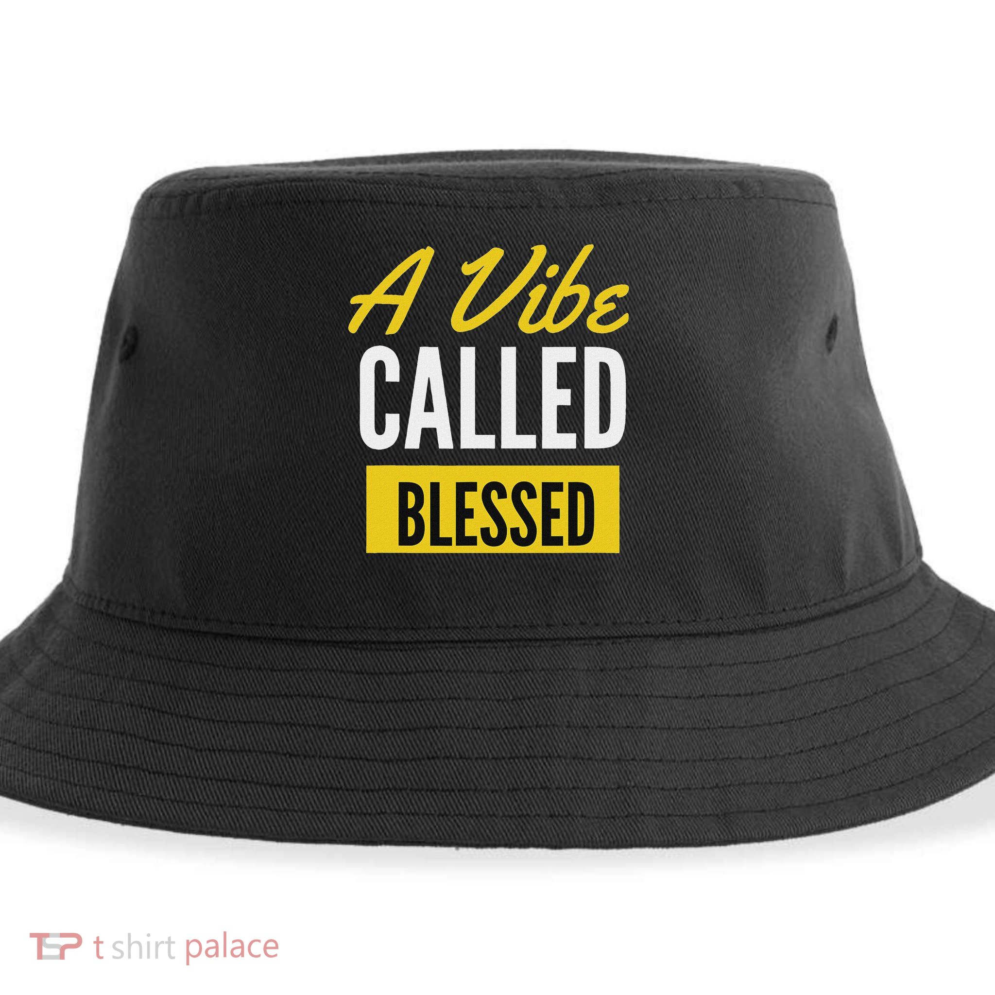 A Vibe Called Blessed Sustainable Bucket Hat