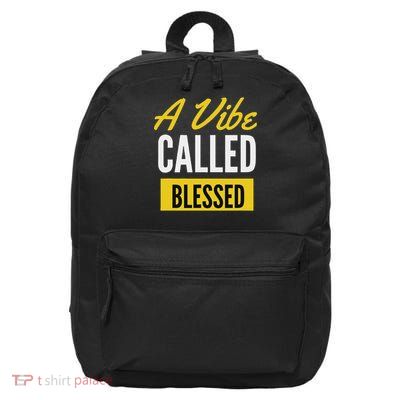 A Vibe Called Blessed 16 in Basic Backpack