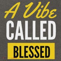 A Vibe Called Blessed Cotton Canvas Backpack