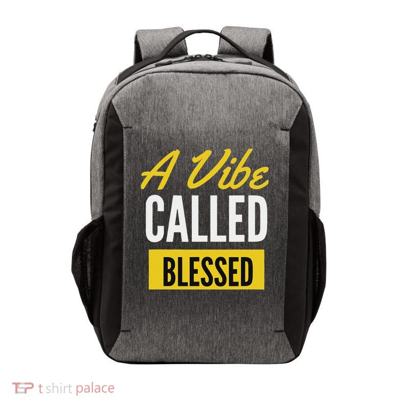 A Vibe Called Blessed Vector Backpack