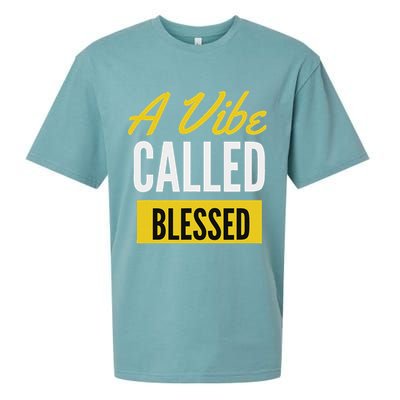 A Vibe Called Blessed Sueded Cloud Jersey T-Shirt