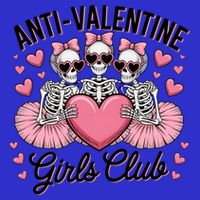 Anti Valentine Club Skeleton Funny Valentines Day Funny Gift Visor