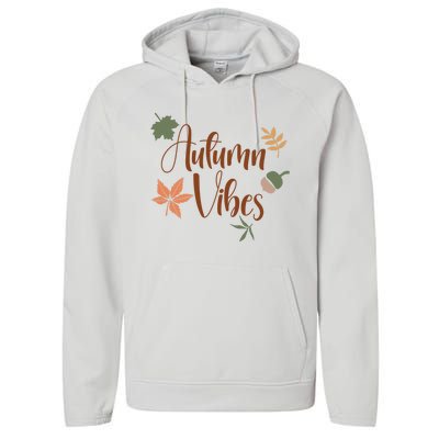 Autumn Vibes Cozy Performance Fleece Hoodie