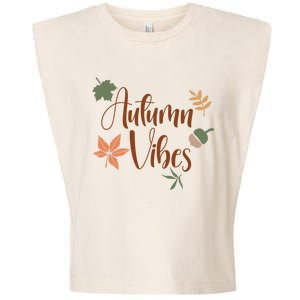 Autumn Vibes Cozy Garment-Dyed Women's Muscle Tee