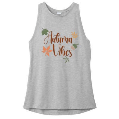 Autumn Vibes Cozy Ladies PosiCharge Tri-Blend Wicking Tank