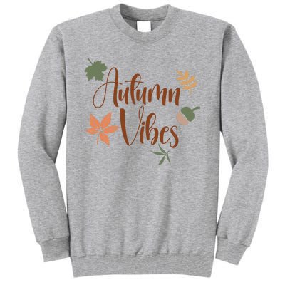 Autumn Vibes Cozy Tall Sweatshirt