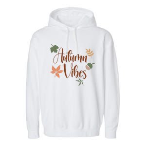 Autumn Vibes Cozy Garment-Dyed Fleece Hoodie