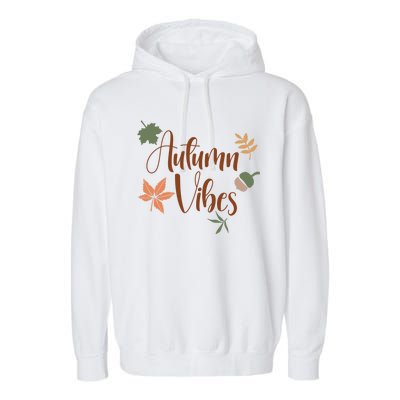 Autumn Vibes Cozy Garment-Dyed Fleece Hoodie