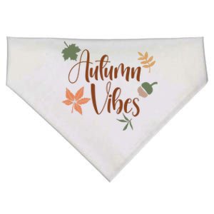 Autumn Vibes Cozy USA-Made Doggie Bandana