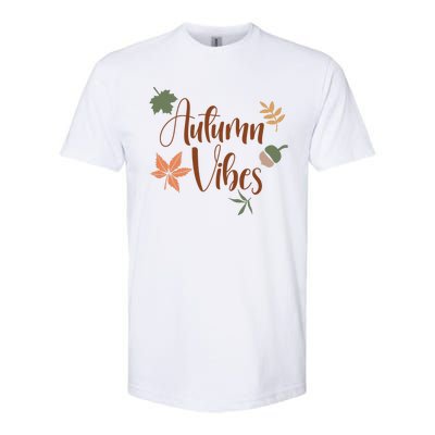 Autumn Vibes Cozy Softstyle CVC T-Shirt