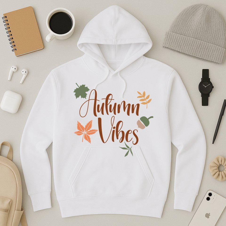 Autumn Vibes Cozy Hoodie