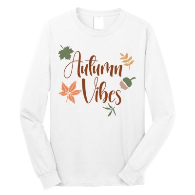Autumn Vibes Cozy Long Sleeve Shirt