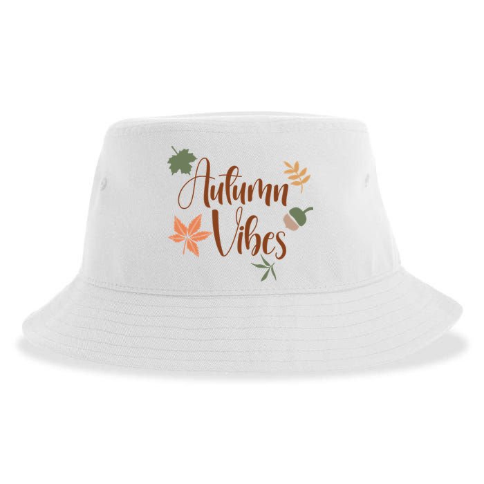 Autumn Vibes Cozy Sustainable Bucket Hat