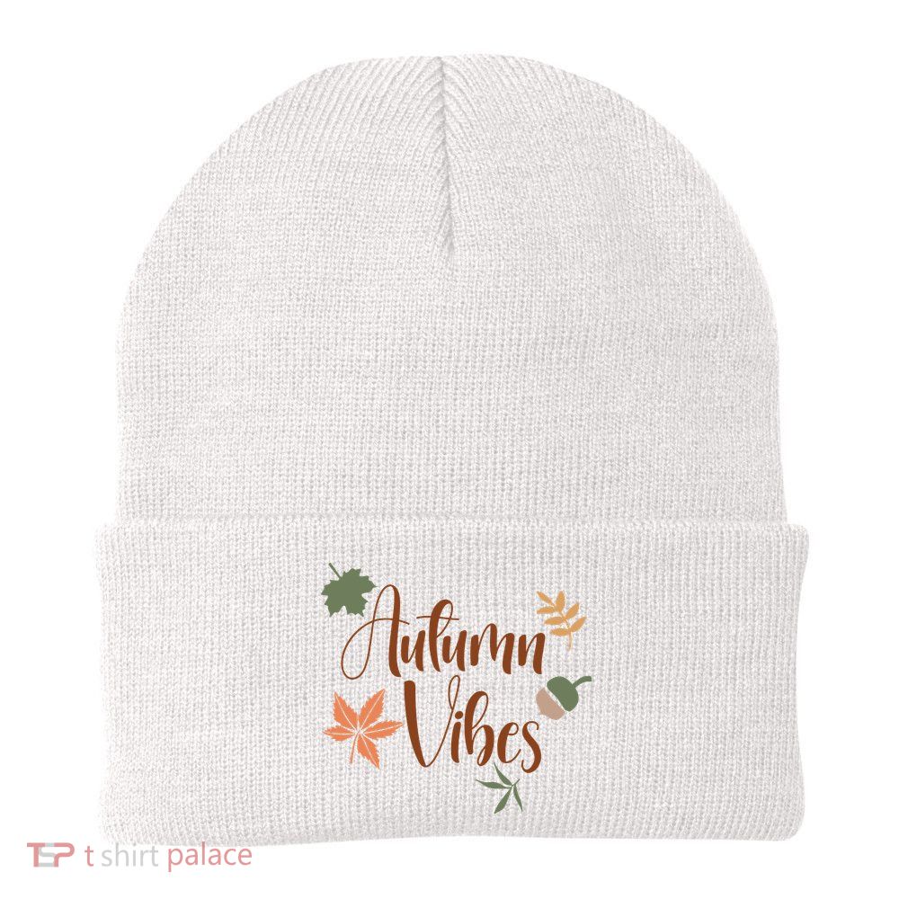 Autumn Vibes Cozy Beanie