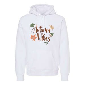 Autumn Vibes Cozy Premium Hoodie