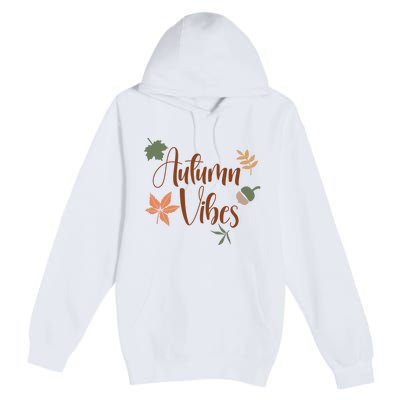 Autumn Vibes Cozy Premium Pullover Hoodie