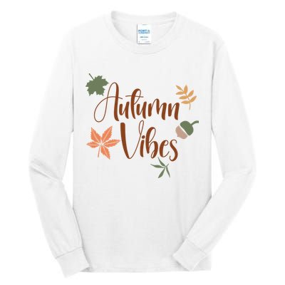 Autumn Vibes Cozy Tall Long Sleeve T-Shirt