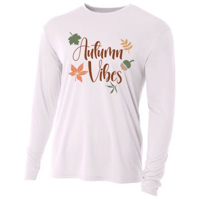 Autumn Vibes Cozy Cooling Performance Long Sleeve Crew