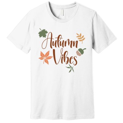 Autumn Vibes Cozy Premium T-Shirt