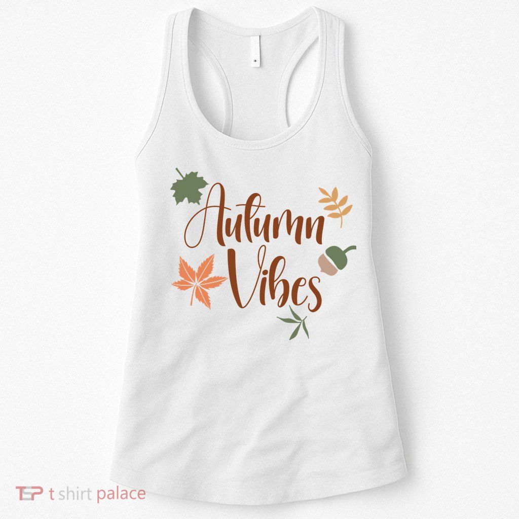 Autumn Vibes Cozy Womens Tank Top