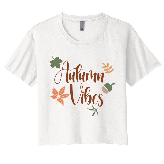 Autumn Vibes Cozy Crop Top