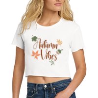Autumn Vibes Cozy Crop Top