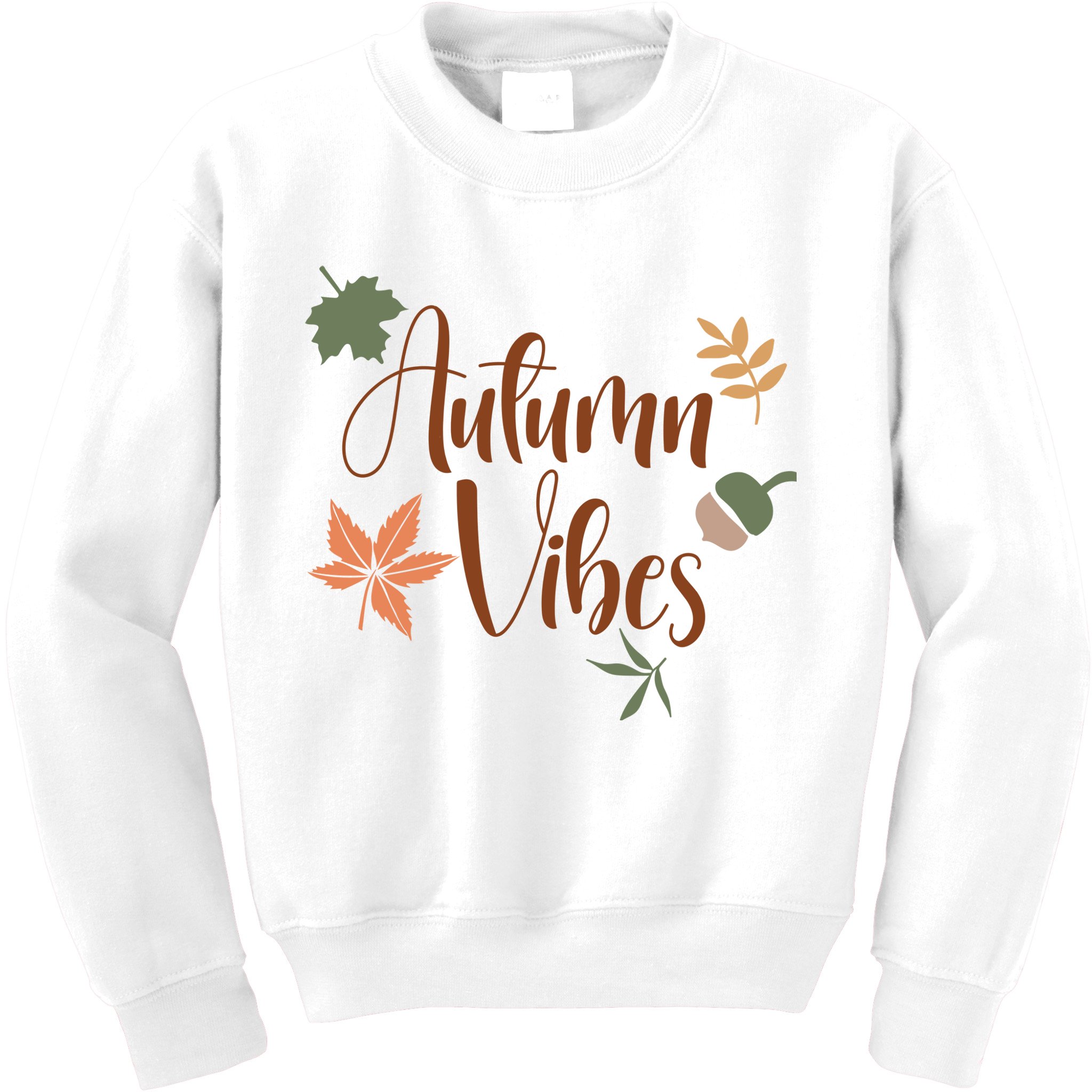 Autumn Vibes Cozy Kids Sweatshirt