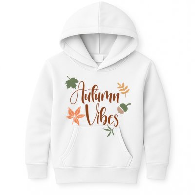 Autumn Vibes Cozy Kids Hoodie