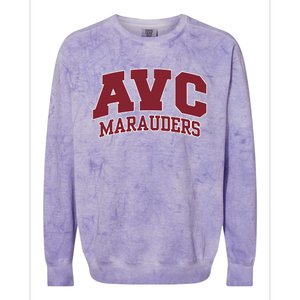 Antelope Valley College Avc Marauders Colorblast Crewneck Sweatshirt