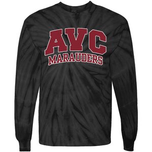 Antelope Valley College Avc Marauders Tie-Dye Long Sleeve Shirt