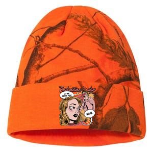 Anti Valentines Day Feminist Comic Kati Licensed 12" Camo Beanie