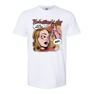 Anti Valentines Day Feminist Comic Softstyle CVC T-Shirt