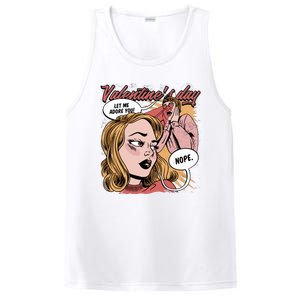 Anti Valentines Day Feminist Comic PosiCharge Competitor Tank