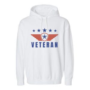 American Veteran Day Garment-Dyed Fleece Hoodie