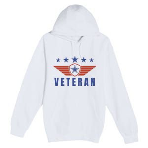 American Veteran Day Premium Pullover Hoodie