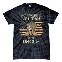 Army Veterans Day My Favorite Veteran Is My Uncle Tie-Dye T-Shirt