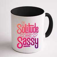 Anti Valentine Day Solitude And Sassy Vibes Gift Mug