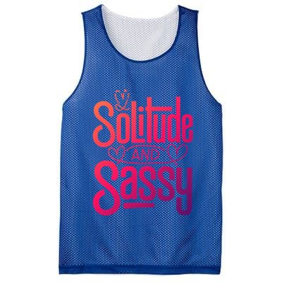 Anti Valentine Day Solitude And Sassy Vibes Gift Mesh Reversible Basketball Jersey Tank