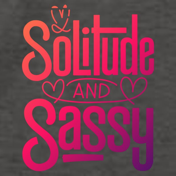 Anti Valentine Day Solitude And Sassy Vibes Gift Vector Backpack