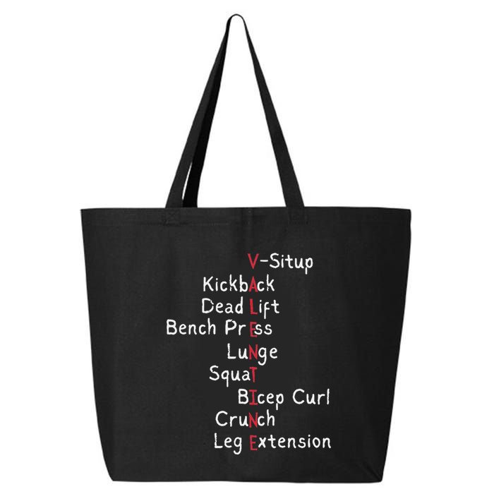 A Valentines Day Gym Workout Exercises 25L Jumbo Tote