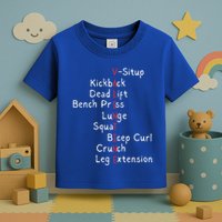 A Valentines Day Gym Workout Exercises Toddler T-Shirt