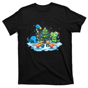 A Very Dino Christmas Funny Dinosaurs Christmas Holiday Xmas T-Shirt