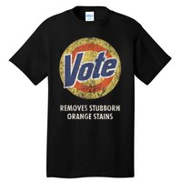 Antitrump Vote Detergent Funny Vintage Tall T-Shirt