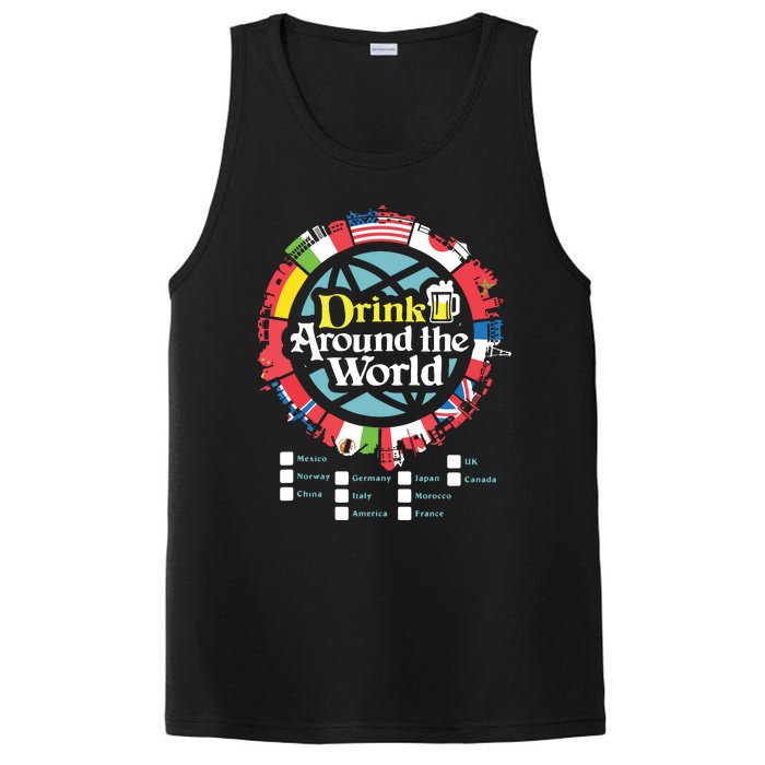 Adult Vacation Drinking Showcase PosiCharge Competitor Tank