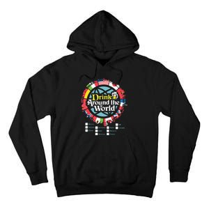 Adult Vacation Drinking Showcase Tall Hoodie